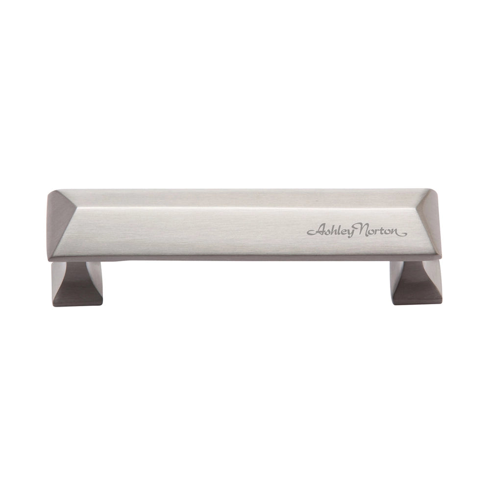 4-3/8''  Pyramid Cabinet Pull, Satin Nickel