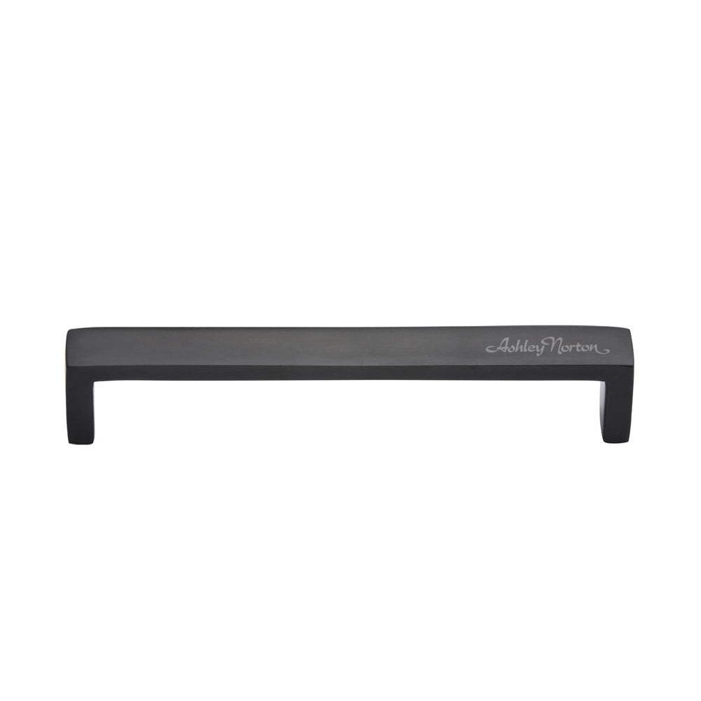 4-3/8''  Wide Modern Cabinet Pull, Dark  Oil-Rubbed