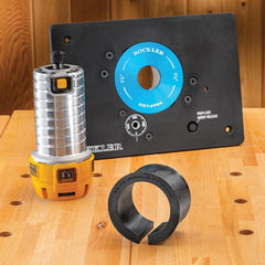 SL Router Lift Adapter Collar for Compact Routers, 2.73'' Diameter