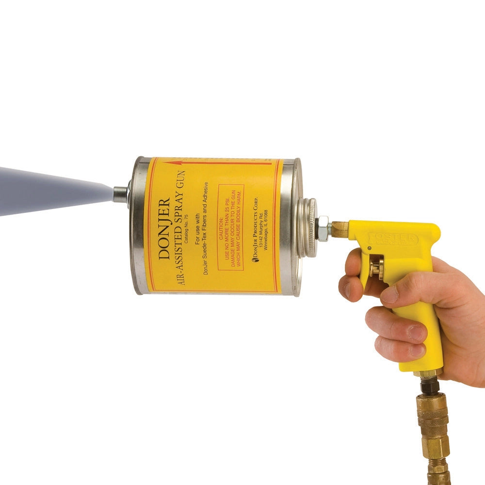 Air-Assisted Flocking Gun with Canister