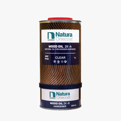 Natura Onecoat Wood Oil 2K, 1.3L Kit (43.95 oz), Clear