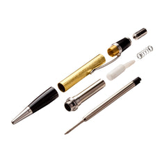 Gatsby Click Pen Hardware Kit, Chrome