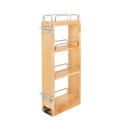 Rev-A-Shelf- Cabinet Pullout Organizer with Soft-Close Wall Accessories - 5 in.