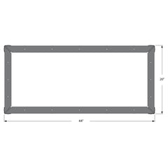 Rockler Rock-Steady Work Stand Kit, 44''W x 20''D x 32''H