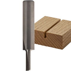 1/8" D x 3/8" H x 1/4" Shank Freud #03-112 Single Flute Straight Bit