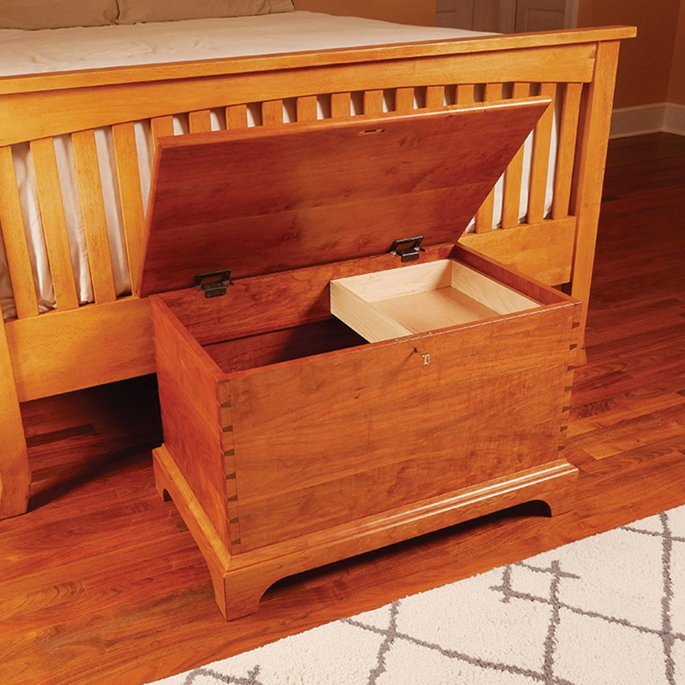 Cherry Blanket Chest SketchUp Plan