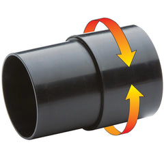 Rockler 2-1/2'' Swiveling Hose Adapter for Shop Vacuums