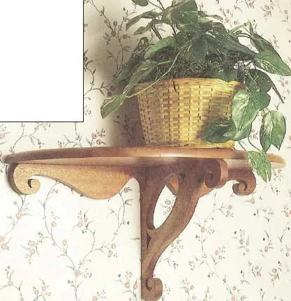 Victorian-Style Wall Shelf Downloadable Plan