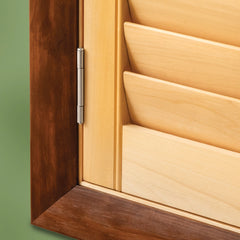 3" Non-Mortise Wrap Hinges - Satin Nickel