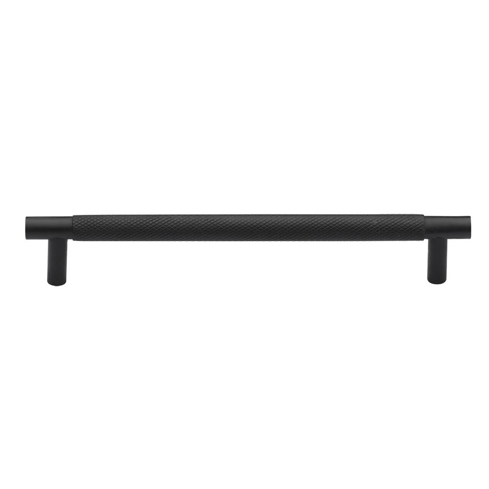11''  Bern Knurled Cabinet Pull, Flat Black