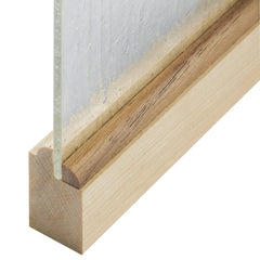 Oak - Quarter Round Real Hardwood Molding, 48" Length