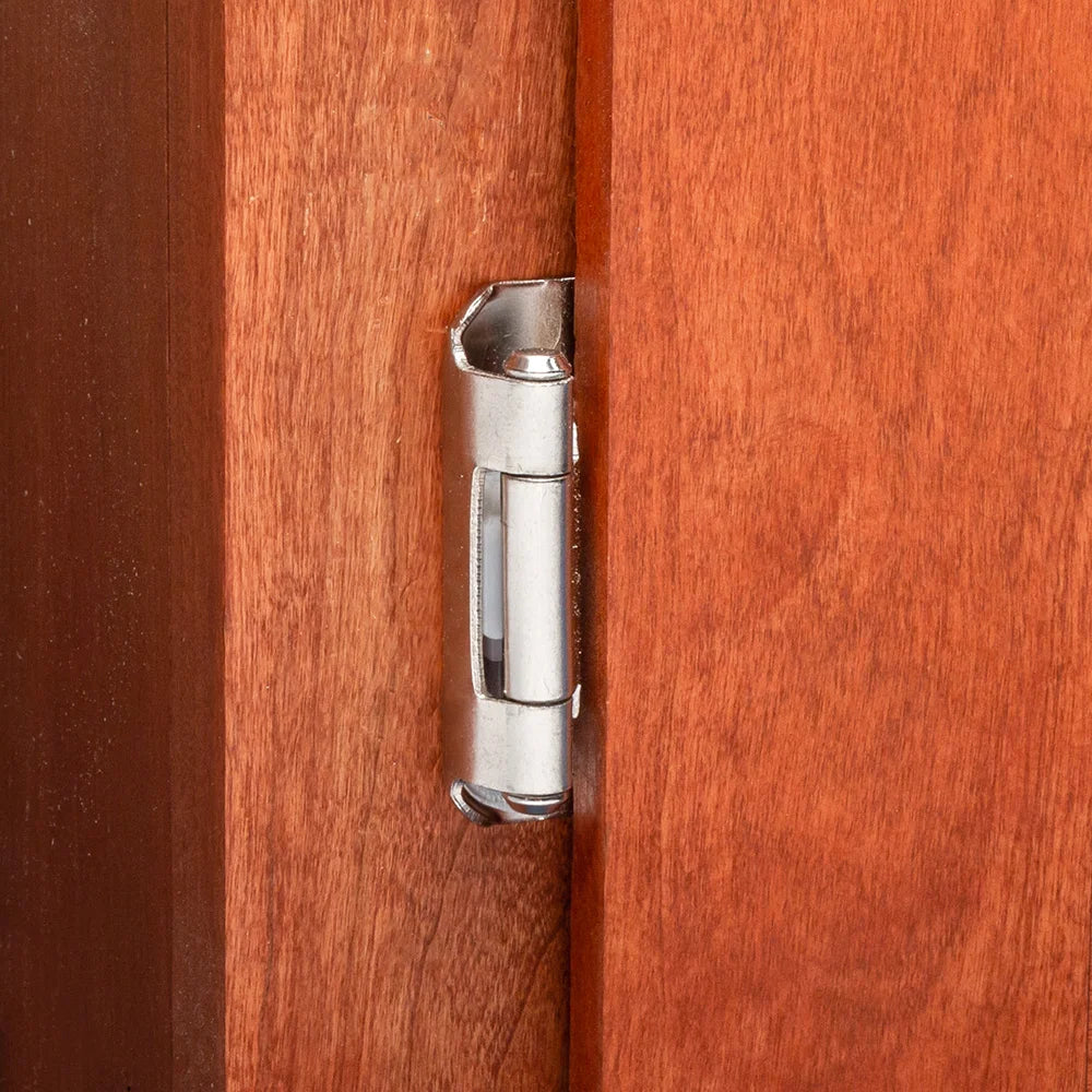 3/8'' Inset Double Demountable Cabinet Hinges, Oil-Rubbed Bronze