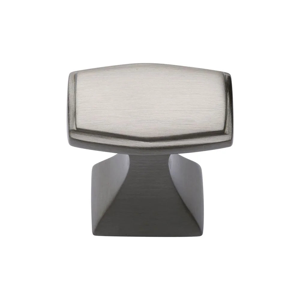 1-1/4''  Deco Cabinet Knob, Satin Nickel
