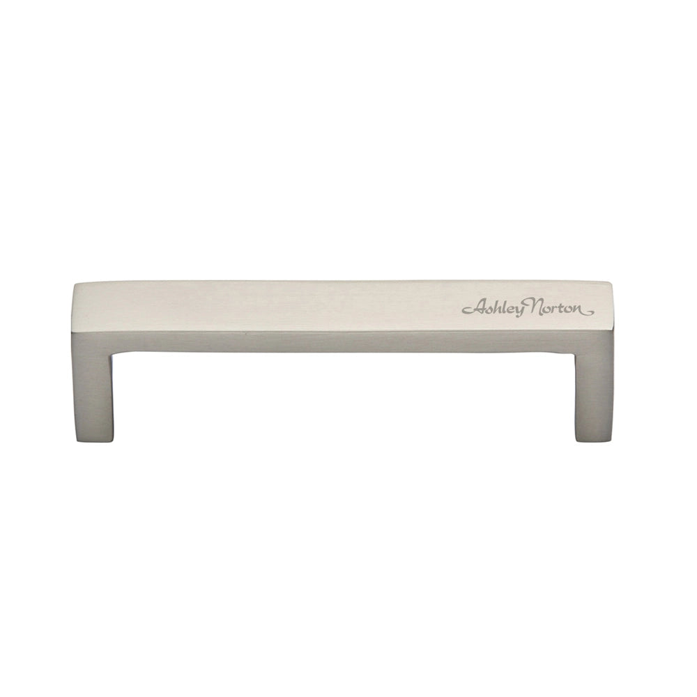 6-1/4''  Wide Modern Cabinet Pull, Satin Nickel