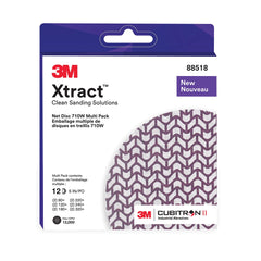 3M™ Xtract Cubitron™ II 710W 5'' Dia. Net Disc Multi-Pack (2 Each: 80-, 120-, 180-, 220-, 240-, 320-Grit)