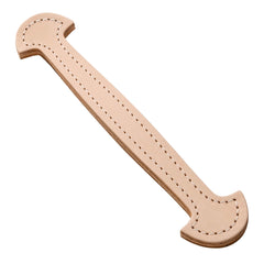 Black Leather Handles, 1-1/8"W x 10" nominal length