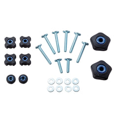Rockler 24-Piece Easy-to-Grip Jig Hardware Kit, 5/16''-18 Threading