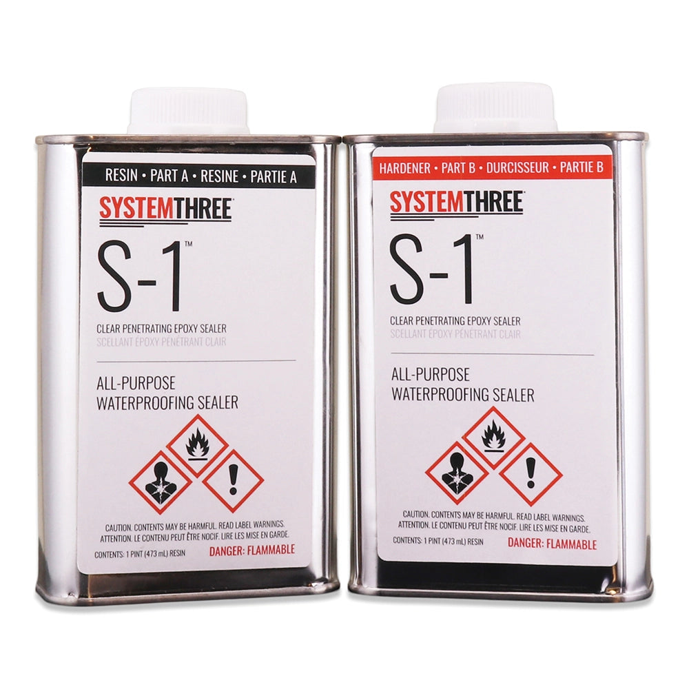 System Three S-1 Sealer, Quart Kit