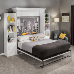 Twin-Size I-Semble Horizontal-Mount Murphy Bed Hardware Kit with Mattress Platform