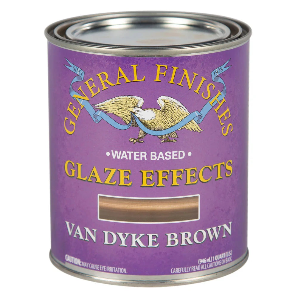 General Finishes Van Dyke Brown Glaze Effects, Pint