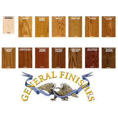 General Finishes Oil Based Wood Stain, Spiced Walnut, 1/2 Pint
