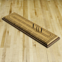 XL Cribbage Board Templates, 2-Player, Curved Track