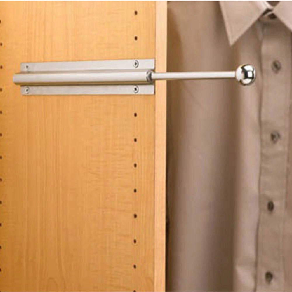 Standard 12'' Valet Rod, Chrome, Metal (CVL-12-CR)