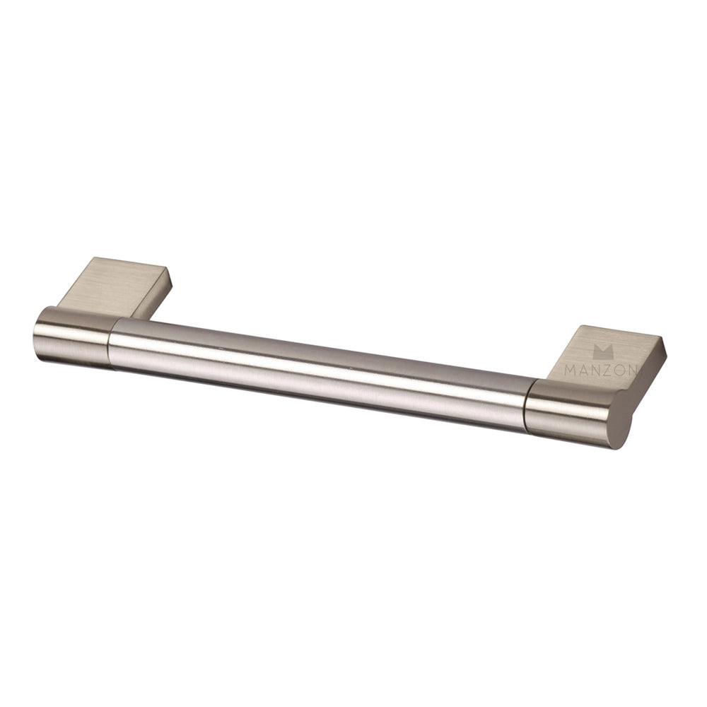 4-3/4''  Euro Bar Cabinet Pull, Satin Stainless
