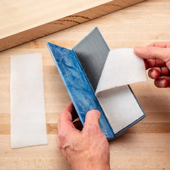 Rockler Low-Friction Nylon Pads for PSA 90° Edge Sanding Block, 3-Pack