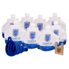 StopLossBags Sampler Bag Artisan Kit with Funnel and Filler Clip, 8-Pack