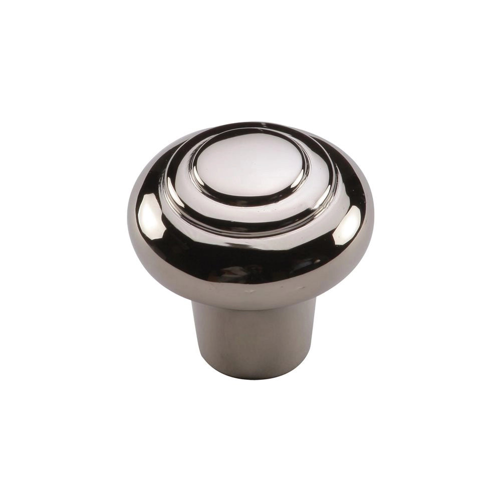 1-1/4''  Beaded Cabinet Knob, Polished Nickel