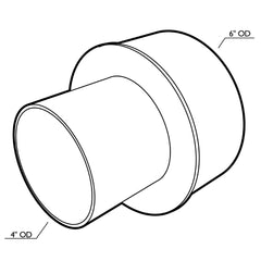 6'' to 4''  Adaptor