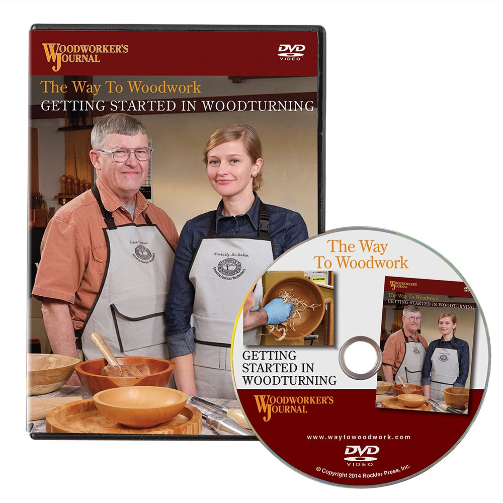 Woodworker’s Journal Getting Started in Woodturning DVD