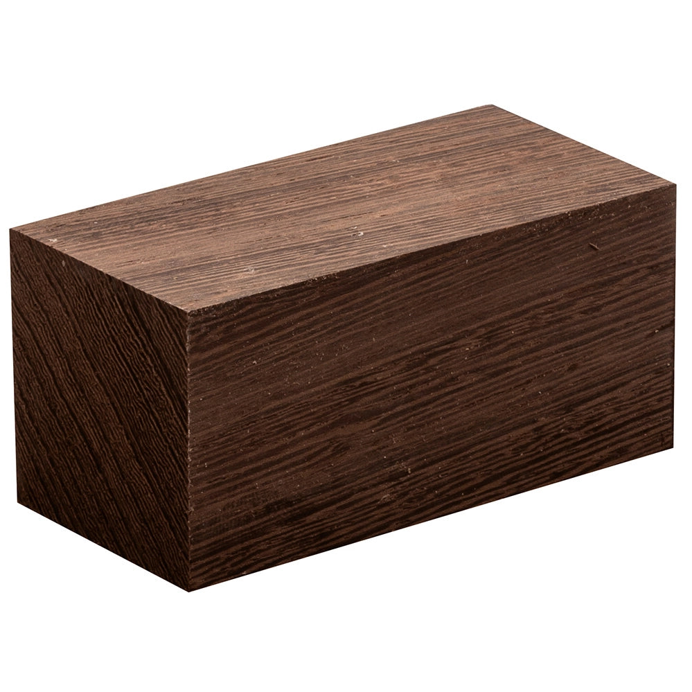 Wenge Bottle Stopper Turning Blank, 1-1/2'' x 1-1/2'' x 3''