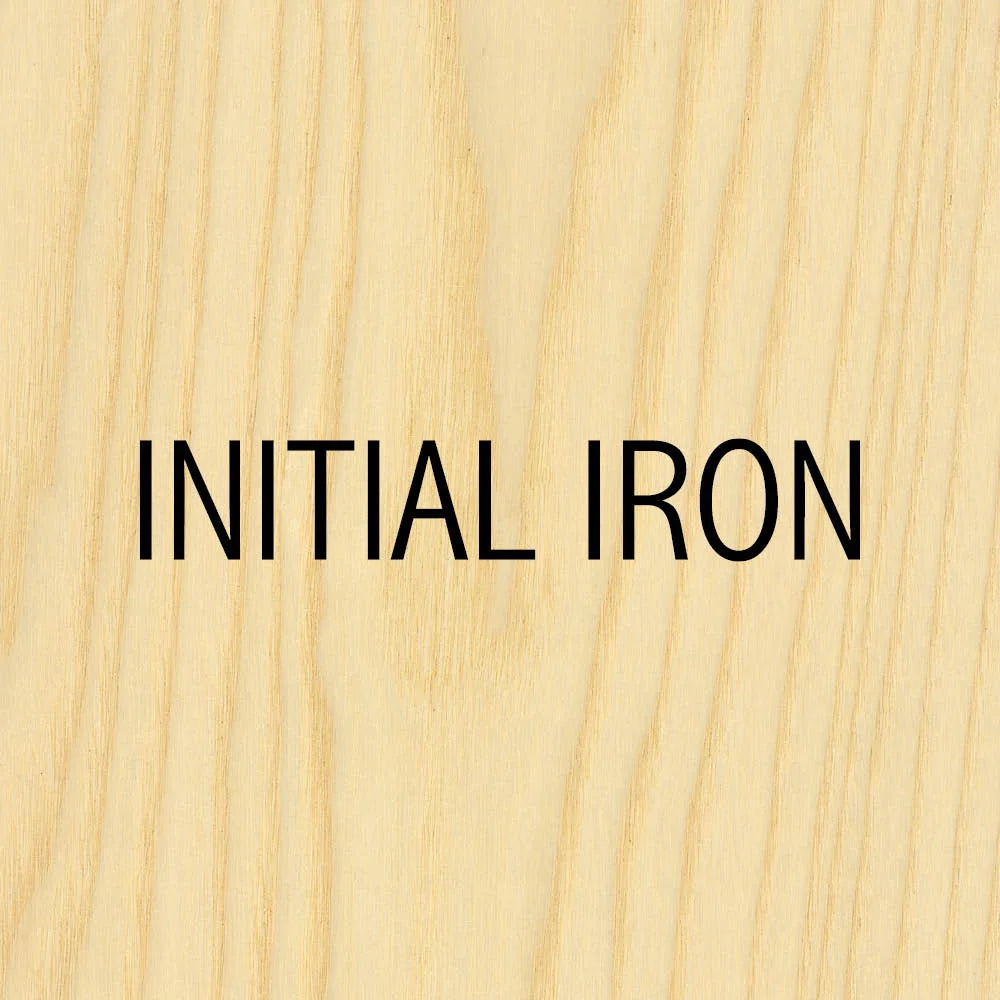 One-Line Initials Branding Iron, Head Only (for Electric Handle)