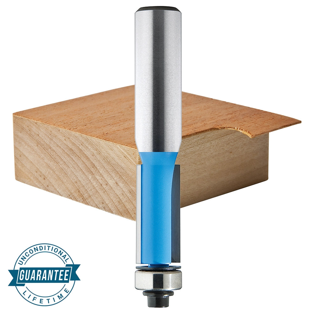 1/4" D x 3/4" H x 1/4" Shank Rockler Piloted Flush Trim Bit
