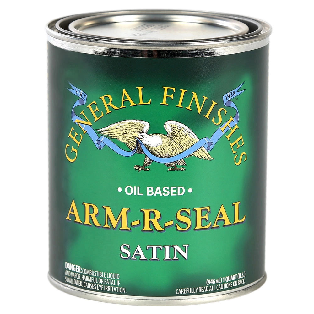 General Finishes Arm-R-Seal Urethane Top Coat, Satin, Pint