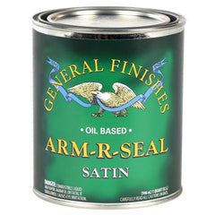 General Finishes Arm-R-Seal Urethane Top Coat, Satin, Pint