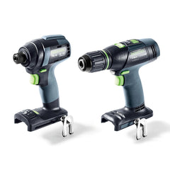 Festool Impact Driver and Drill Set TID 18 Basic-Set T18 (578829)