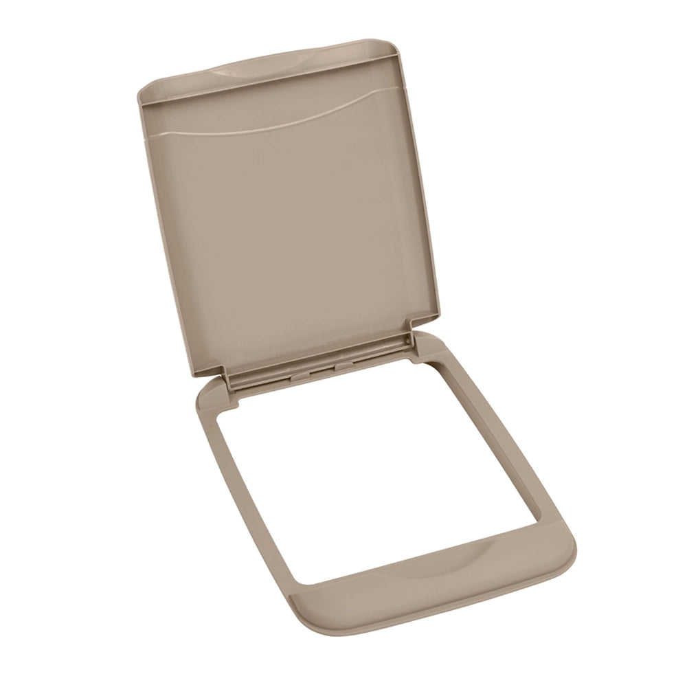 35 Quart Waste Container Lid - Champagne