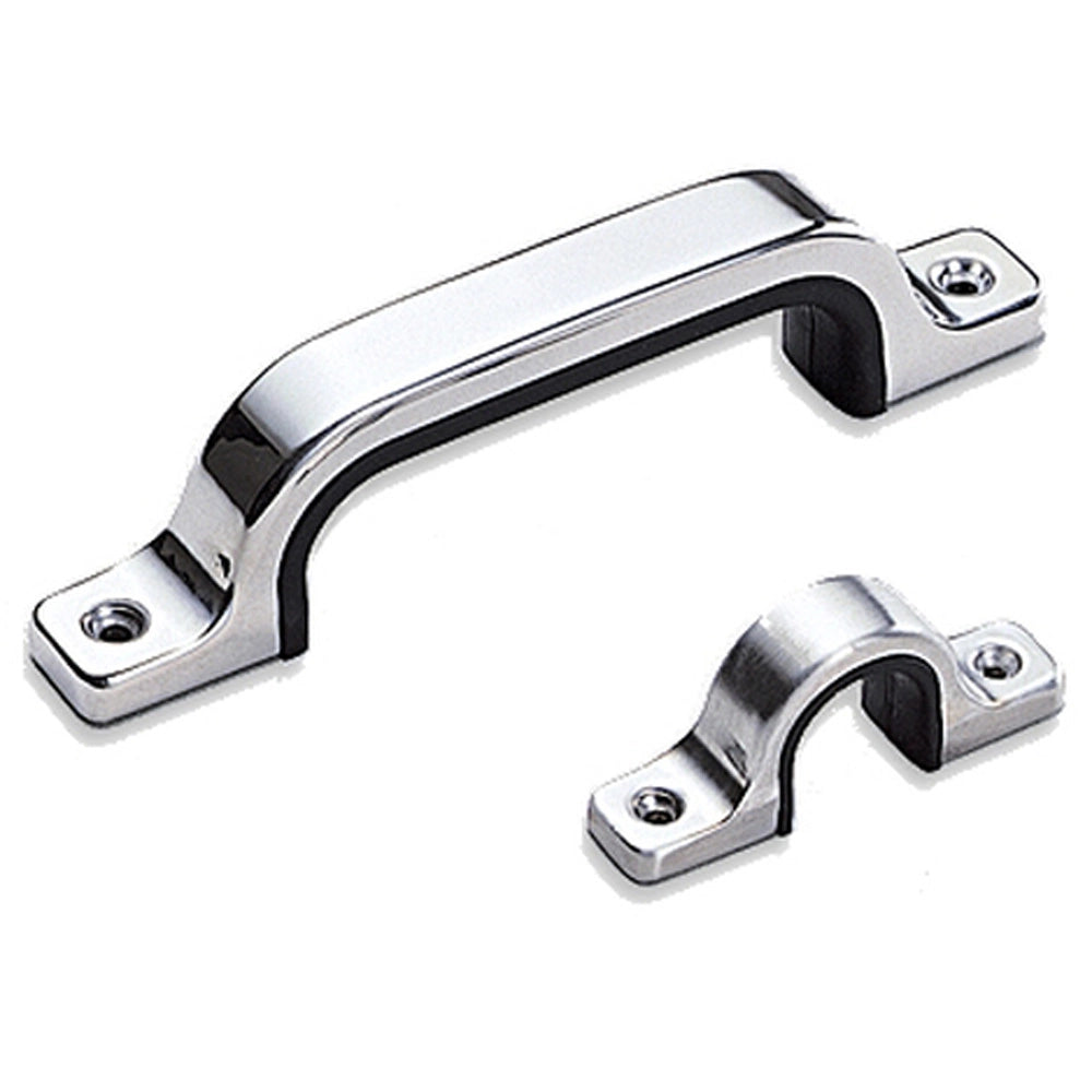 Stainless Steel Handle W/ Rubber Grip Pull