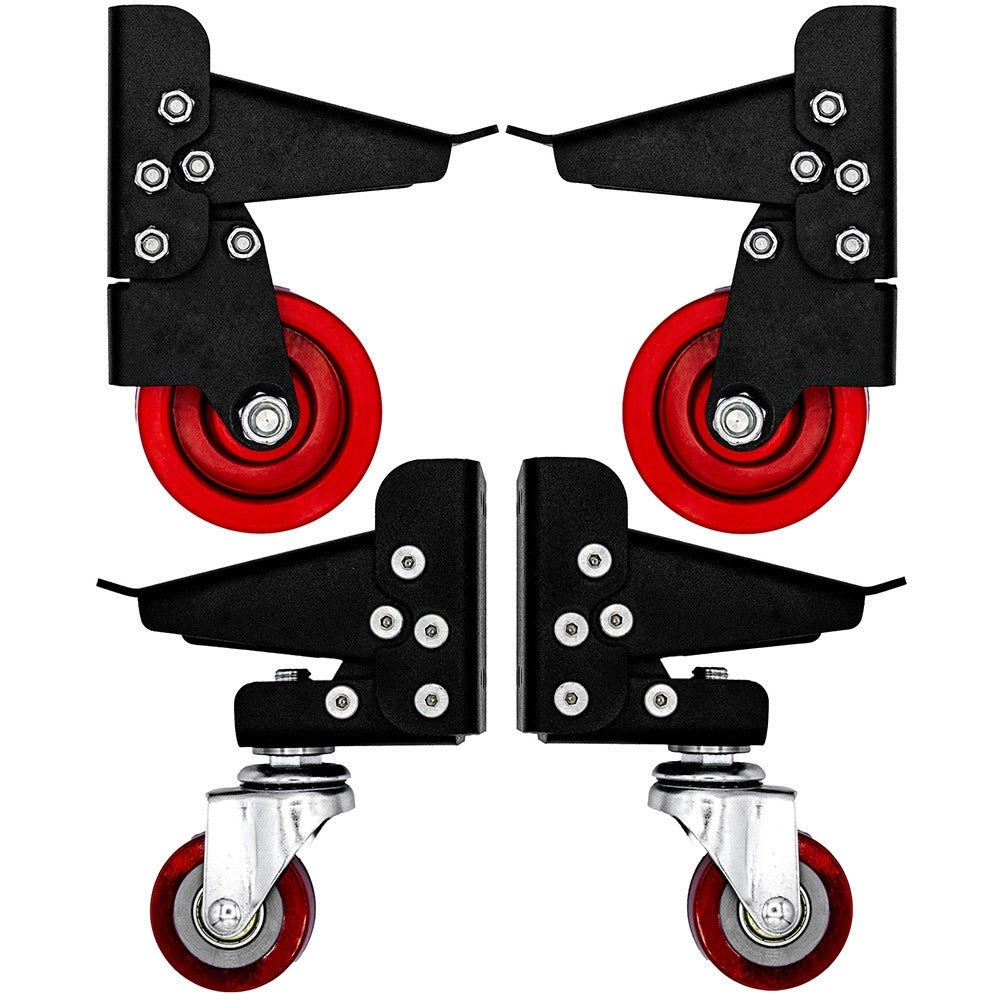 JessEm Caster Set for Steel Router Stand and Other Workbenches, Universal Casters