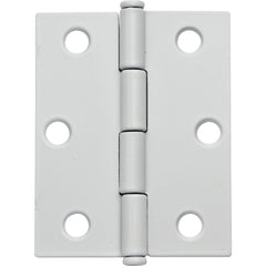 Flat Tipped Butt Hinge w/Removable Pin, 2-1/2" L x 2" W, Oil Rubbed Bronze