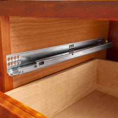 Blum Tandem Edge 7/8 Extension Drawer Slides with Blumotion Kit, 12''