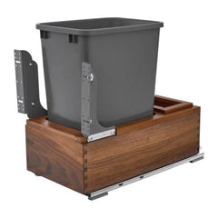 Single Bottom Mount Waste Containers - 35 qt.