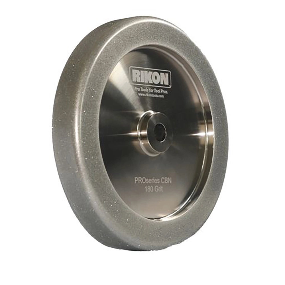 Rikon PROseries CBN Wheel 82-8080R, 8'' x 1-1/4'' with Radiused 1'' Sides, 80-Grit