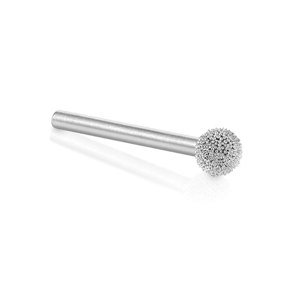 Kutzall Original - Sphere Burr, 1/8'' Shaft, Head Diameter 1/4'' X Head Length 1/4'', Coarse