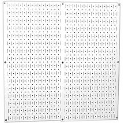 Galvanized Steel Wall Control Tool Board Pegboard (2 Pack)