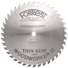 10'' x 40T Forrest Woodworker II Thin Kerf General Purpose Blade