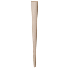 29'' Tapered Turned Leg, Hard Maple